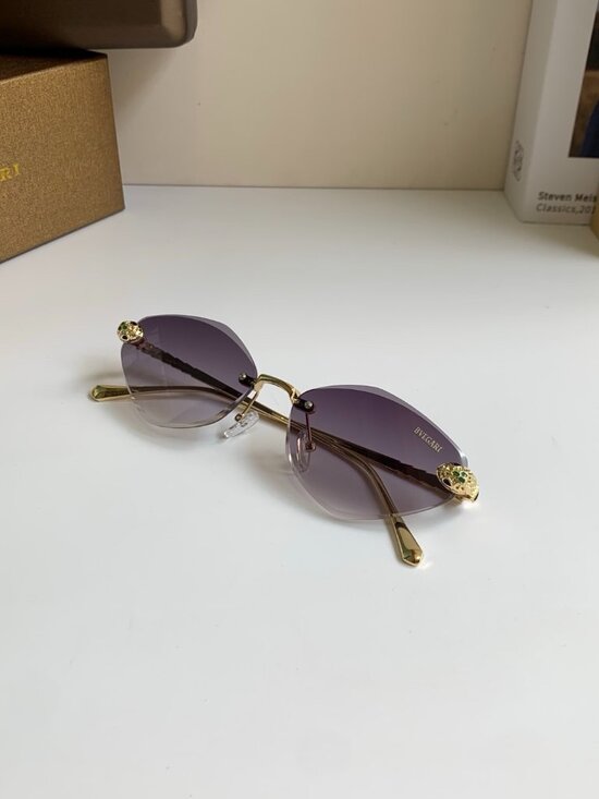 Bvlgari Serpenti Rimless Gradient Purple Sunglasses main image 7